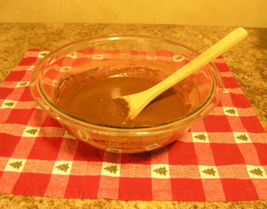 Crock Pot Hot Chocolate Stirred