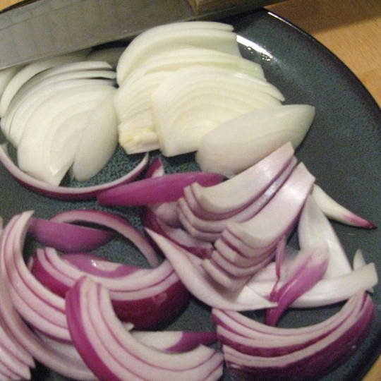 Shiner Bock Slow Cooked Short Ribs - Onions