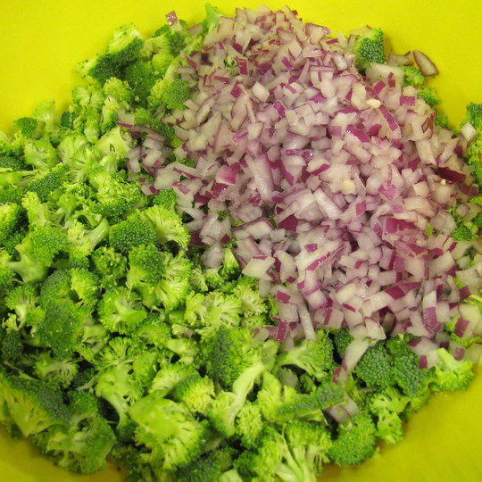 Broccoli Salad - Onion