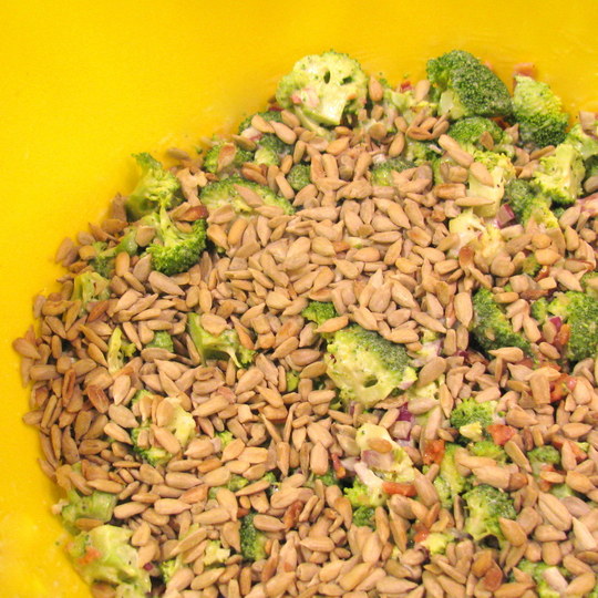 Broccoli Salad - Sunflower Seeds