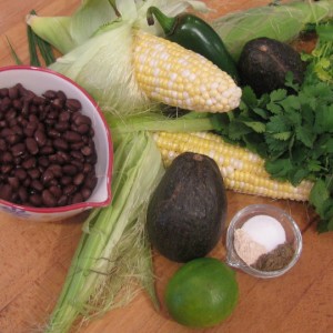 Corn Salsa - Ingredients