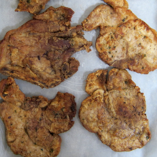 Pan Fried Pork Chops