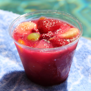 Pool Snack - Frozen Fruit Cups