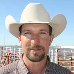 Texas rancher Justin Dauer