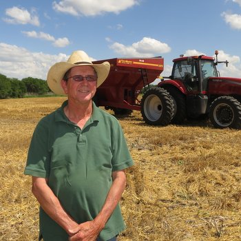 Texas wheat farmer John Perryman