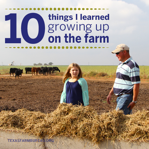 10 things I learned growing up on the farm