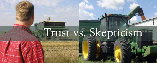 Consumer trust vs. skepticism