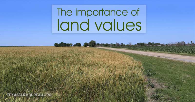 The importance of land values to farmers and ranchers