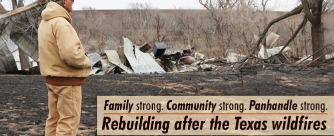 Rebuilding after the Texas wildfires