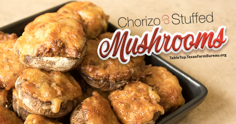 ChorizoStuffedMushrooms
