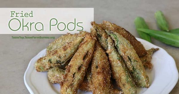 Fried Okra Pods
