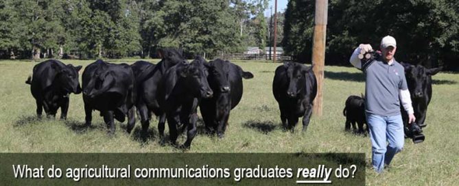 what do agricultural communicators really do