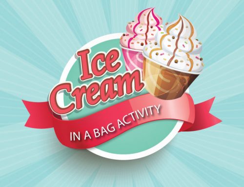 Cool off with ice cream in a bag